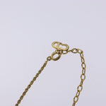 Christian Dior CD Round Pendant Necklace Metal and Crystals - image 5