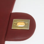 Chanel Vintage Square Chain Handle Flap Bag Quilted Lambskin Mini - image 13