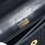 Bally Vintage Handbag Quilted Leather - image 6