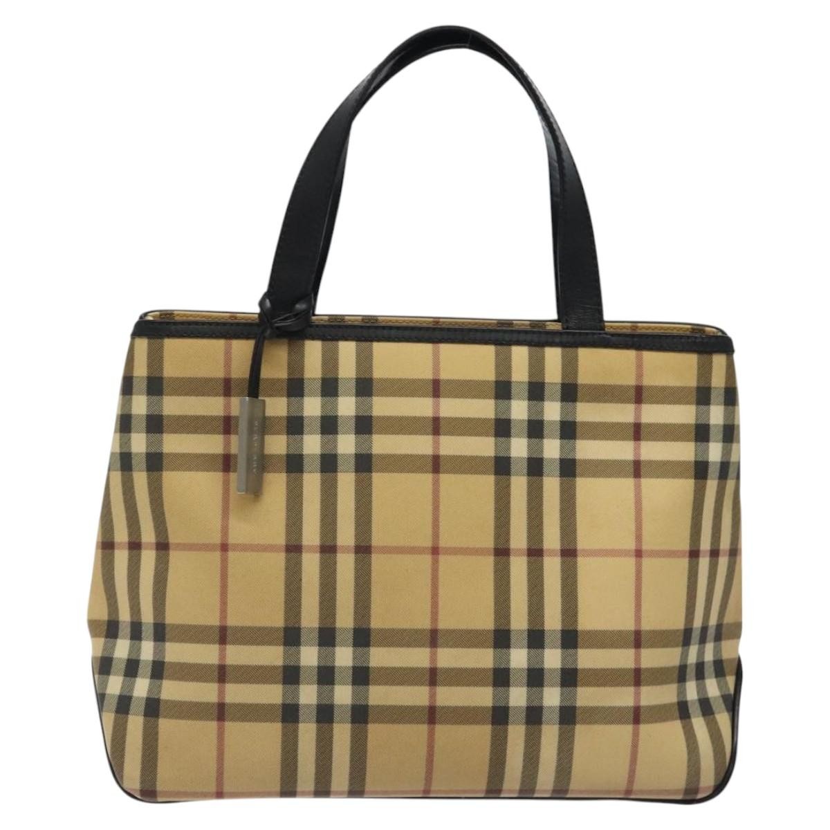 Burberry Nova Check Handbag Nova Check Canvas and leather - image 1