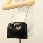 Salvatore Ferragamo Gancini Shoulder Bag Patent Leather - image 12