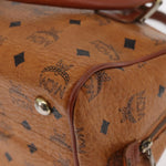MCM Visetos logogramme Handbag Canvas and Leather - image 12