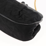 Chanel Chain Clutch Canvas and Leather - image 14