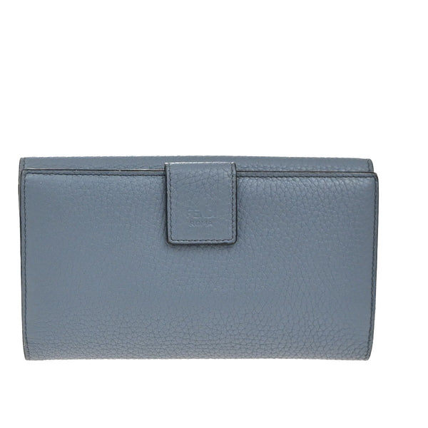 Fendi Peekaboo Wallet Leather Long