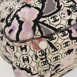 Chanel Vintage Floral Tote Canvas - image 9