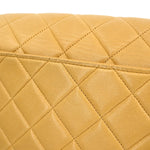 Chanel Vintage CC Square Flap Shoulder Bag Quilted Lambskin Medium - image 8
