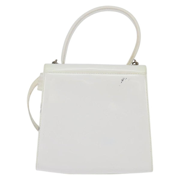 Salvatore Ferragamo Gancini handbag Patent leather