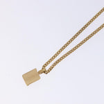 Christian Dior CD Pendant Necklace Gold-plated - image 12