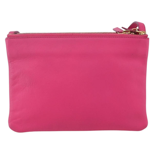 Celine Trio Crossbody Bag Leather Small