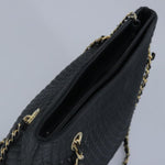 Bally Vintage Chain Shoulder Bag Quilted Leather - image 15