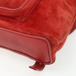 Gucci Gucci bamboo backpack daim mini - image 9