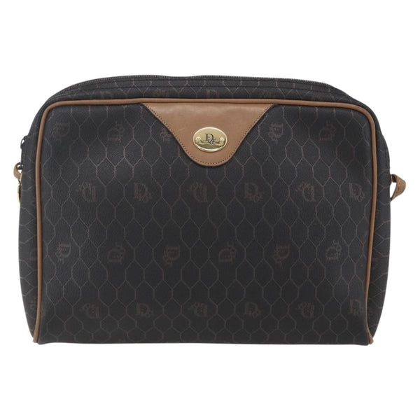 Christian Dior Vintage Honeycomb Shoulder Bag Canvas - image 1