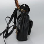 Gucci Vintage Bamboo Backpack Patent Mini - image 4