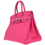 Hermes Birkin Handbag Pink Epsom with Palladium Hardware 35 - image 3