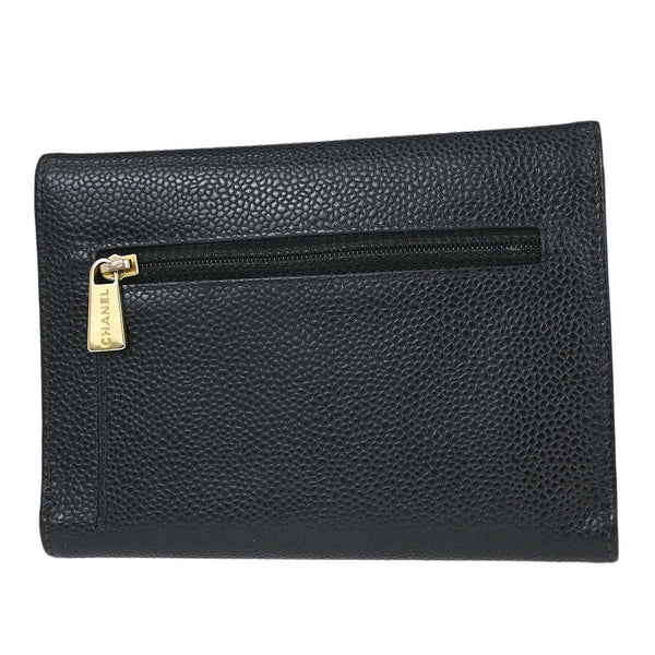 Chanel Timeless CC French Wallet Caviar Long