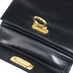 Salvatore Ferragamo Gancini Convertible Top Handle Bag Leather Mini - image 12