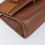 Salvatore Ferragamo Vala Shoulder Bag Embossed Leather - image 9