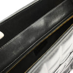 Chanel Chocolate Bar CC Tote Quilted Leather Small - image 10