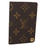 Louis Vuitton Porte Cartes Pression Card Case Monogram Canvas - image 1