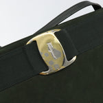 Salvatore Ferragamo Vala Shoulder Bag Suede - image 14