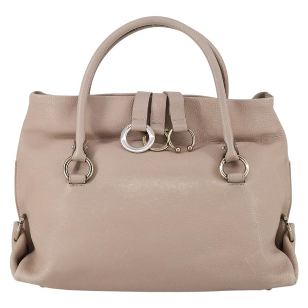 Salvatore Ferragamo Gancini Shoulder Bag Leather - image 1