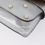 Gucci Broadway Pearly Bee Shoulder Bag Embellished Leather Mini - image 9