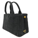 Prada Canapa Convertible Tote Denim Medium - image 4
