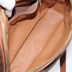 Celine Vintage Macadam Shoulder Bag Canvas and Leather - image 5