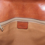 Celine Vintage Macadam Shoulder Bag Canvas and Leather - image 6