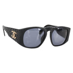 Chanel CC Logo Matelasse Sunglasses Eye Wear Plastic - image 12