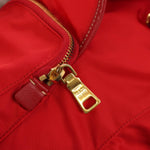 Prada Vela Double Front Pocket Backpack Tessuto with Saffiano Leather Medium - image 13