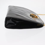 Salvatore Ferragamo Vintage Gancini Chain Shoulder Bag Patent Leather - image 3