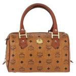 MCM Visetos logogramme Handbag Canvas and Leather - image 1