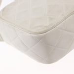 Chanel Vintage Diamond CC Slit Pocket Camera Bag Quilted Leather Small - image 11
