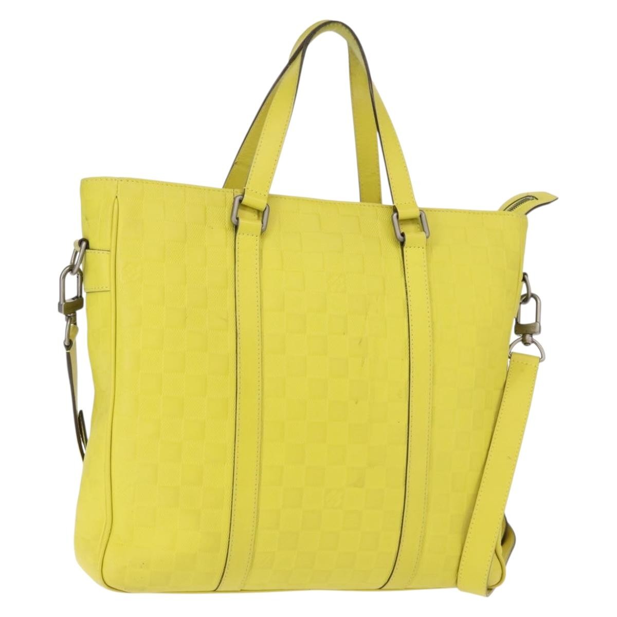 Louis Vuitton Tadao Handbag Damier Infini Leather PM - image 1