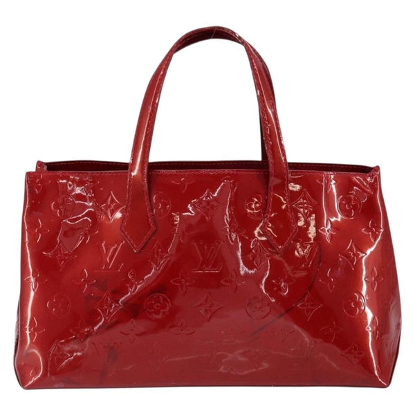 Louis Vuitton Wilshire Handbag Monogram Vernis PM