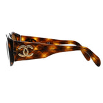Chanel CC Logo Matelasse Sunglasses Eye Wear Plastic - image 3