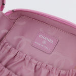 Chanel Cambon Zip Around Cosmetic Case Quilted Leather - image 6