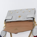 Gucci Broadway Pearly Bee Shoulder Bag Embellished Leather Mini - image 20