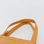 Chanel Vintage Logo Tote Leather Small - image 19