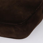 Salvatore Ferragamo Gancini Shoulder Bag Suede - image 8