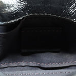 Fendi Chain Baguette Charm Bag Zucca Embossed Leather Nano - image 20