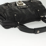 Salvatore Ferragamo Gancini handbag Leather - image 15