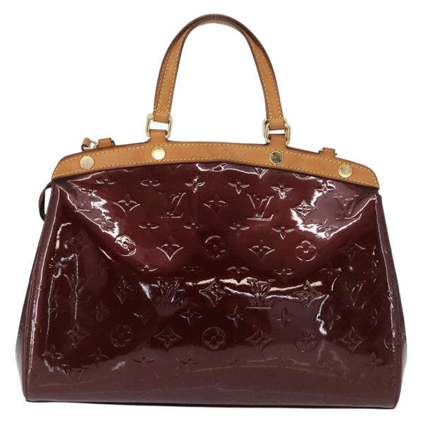 Louis Vuitton Brea Handbag Monogram Vernis MM