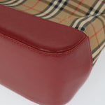 Burberry Nova Check Handbag Leather and Nylon - image 8