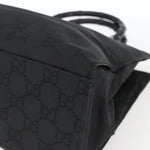 Gucci Vintage Bamboo Handle Tote GG Nylon Medium - image 9