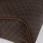 Celine Vintage Macadam Handbag Canvas and Leather - image 10