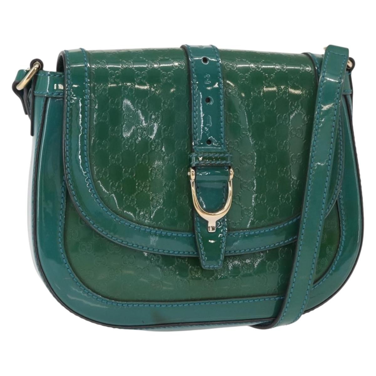 Gucci Vintage Flap Shoulder Bag Patent Leather - image 1