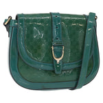 Gucci Vintage Flap Shoulder Bag Patent Leather - image 1