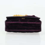 Chanel Wallet on Chain Quilted Velvet - image 9